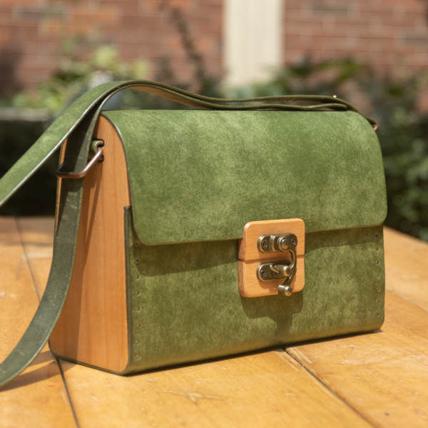 Wood and Leather Purse - Image 3
